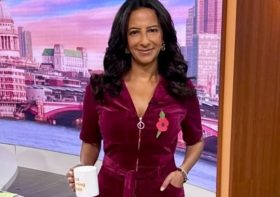 Ranvir Singh wows GMB viewers in flattering cord jumpsuit that ‘fits like a glove’